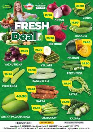Fresh Deals In MR Hypermarket Calicut